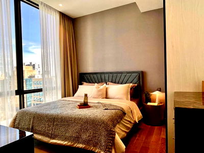Condos for rent Australian Embassy in Bangkok : Urgent rent!! Good price, beautifully decorated Muniq Langsuan