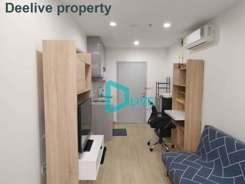 DL22100600 Condo for rent, IDEO Wutthakat near BTS Wutthakat, ready to move in, call urgently 0638692663 LineID @534wlwof