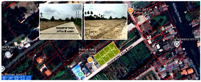 ที่ดิน เดอะ คริสตัล เอสบี : ขายที่ดินถมแล้ว 120 ตรว. ติดถนนสาธารณะ ใกล้วงเวียนราชพฤกษ์ พระราม 5 นครอินทร์