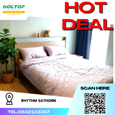 คอนโดให้เช่า : #R4096 ให้เช่าคอนโด RHYTHM Sathorn