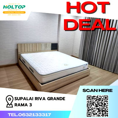 คอนโดให้เช่า : #Z349 ให้เช่าคอนโด Supalai Riva Grande Rama 3