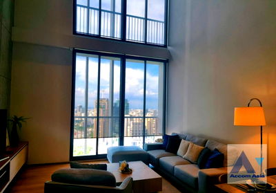 Condos for rent : 🔼🔽 AccomA 📩 Duplex Condo,Fully Furnished 2 BR Condominium @Park Origin Phrom Phong (AA41527)