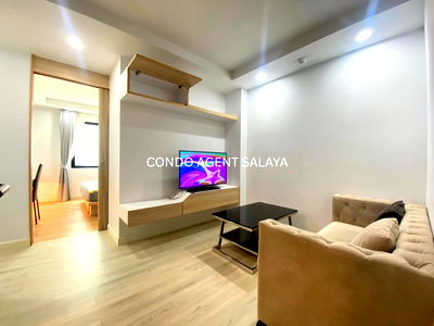 Condos for rent Tesco Lotus Salaya : For rent V Condo Salaya 𝟏 𝐁𝐞𝐝𝐫𝐨𝐨𝐦 | 𝟏 𝐁𝐚𝐭𝐡𝐫𝐨𝐨𝐦 🛁 CODE 6826