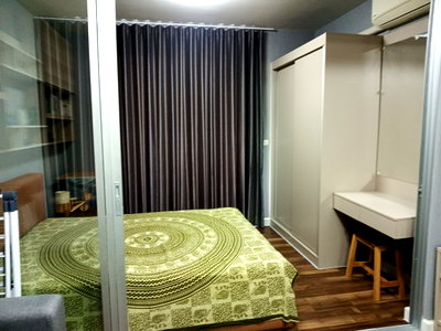 Condos for rent BTS On Nut : A Space ME Sukhumvit 77 (Soil Onnut 37/1) | 7th FL., Building C | **Rent 8,000THB** | Fully Furnished , Viewing Add Line ID : @property.ma