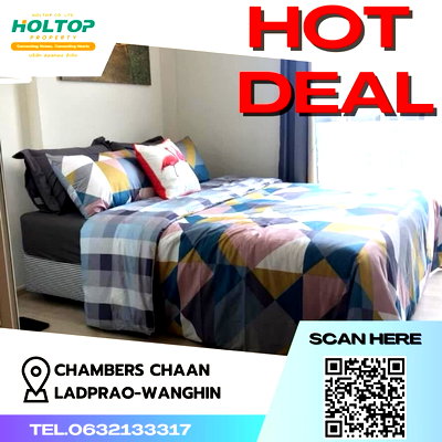 Condos for rent : #Z357 Condo for rent CHAMBERS CHAAN Ladprao-Wanghin 