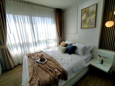 คอนโด เขตบางกอกน้อย : 💥รหัส TTPK271225💥 📢📢ขายถูก The Trust Residence Pinklao (1 Br 29.07 ตร.ม/1.89 ล้าน) ชั้น 27 พร้อมเฟอร์ ใกล้ห้าง, ถนนใหญ่ สอบถาม LINE: @atfirm