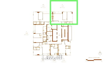ขายคอนโด : 80.2 ตร.ม.  2 ห้องนอน  2 ห้องน้ำ คอนโดสำหรับ ขายใน ทุ่งพญาไท