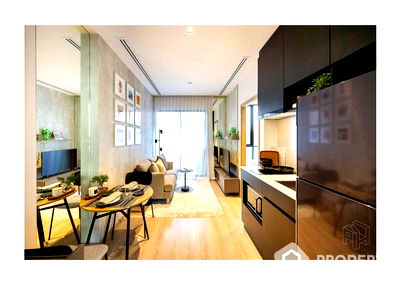 Condos for sale Phraram 9 Hospital : 1-BR Condo at Nue District R9 near MRT Phra Ram 9 (ID 2100052)