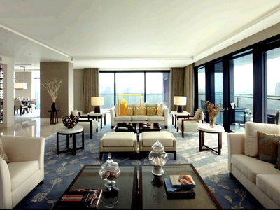 Condos for rent Silom Complex Department Store : The St. Regis Bangkok - 4 Bedroom Condo For Rent in Ratchadamri - BR1043CD