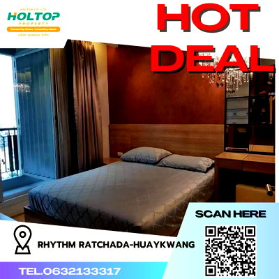 Condos for rent : #R4125  Condo for rent RHYTHM Ratchada-Huaykwang