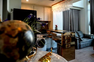 คอนโดให้เช่า : +++ เช่าด่วน+++ Whizdom Avenue Ratchada-Ladprao * 2 ห้อง ขนาด 82.72 ตร.ม. ติด MRTลาดพร้าว