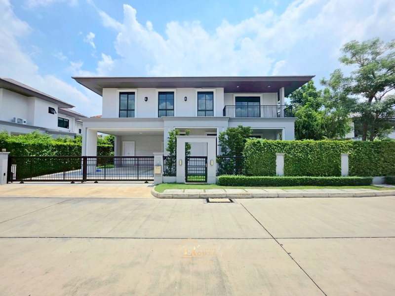 ขายบ้านเดี่ยว : เศรษฐสิริ แจ้งวัฒนะ-ประชาชื่น 2 แปลงริม ใกล้ทางด่วนศรีสมาน เพียง 1.9 กม. ใกล้เมืองทองธานี ใกล้สนามบินดอนเมือง
