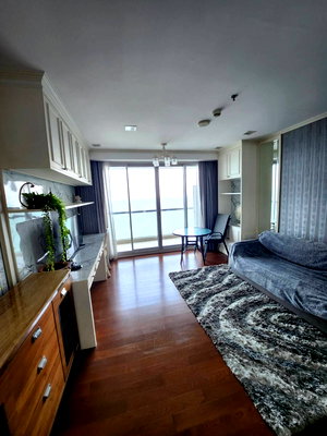 ขายคอนโด : For Sale: Condo The Palm Studio, High Floor, Sea View (S03-2025)