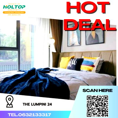 คอนโดให้เช่า : #R4121  ให้เช่าคอนโด The Lumpini 24