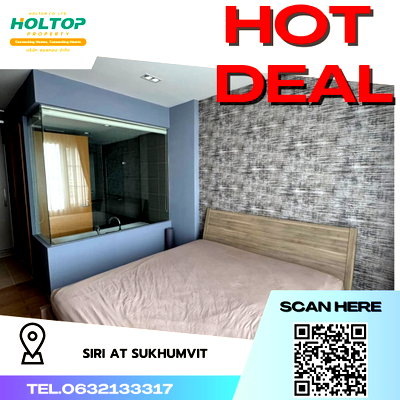 Condos for rent : #R4130 Condo for rent Siri at Sukhumvit