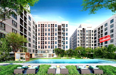 Condos for sale Berkeley International School : GOOD DAY SUkhumvit 93 Sale Down Payment 1Bedroom Take Garden & Pool View
