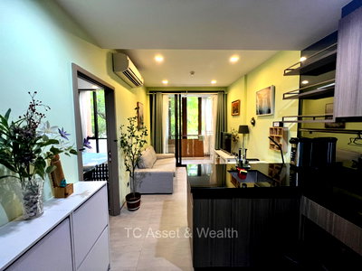 คอนโดให้เช่า : 🔥ให้เช่า! Mori Haus 1 ห้องนอน 35 ตรม ชั้น 2 วิวด้านนอก เห็นต้นไม้ ร่มรื่น🔥เพียง 20,000 บาท/เดือน!