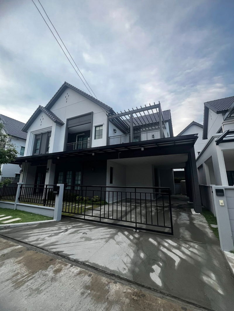 บ้านเดี่ยวให้เช่า : ให้เช่าบ้านใหม่ “Centro บางนา เฟส2” – หลังใหญ่สุดในโครงการ! ใกล้เมกะบางนา