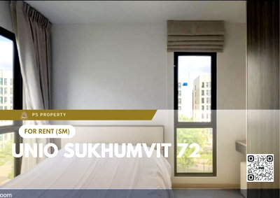 Condos for rent : For rent ✨ UNiO Sukhumvit 72 ✨ Fully furnished and equipped with electrical appliances, near BTS Bearing