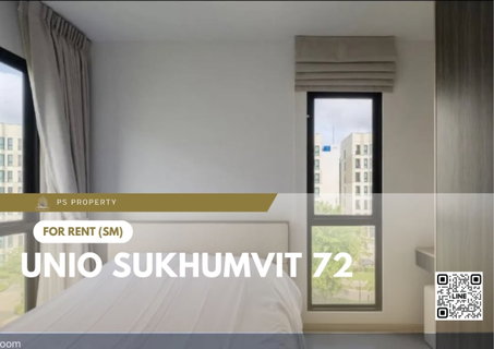รูปภาพ ให้เช่า ✨ UNiO Sukhumvit 72 ✨ เฟอร์นิเจอร์ และ เครื่องใช้ไฟฟ้าครบ ใกล้ BTS แบริ่ง