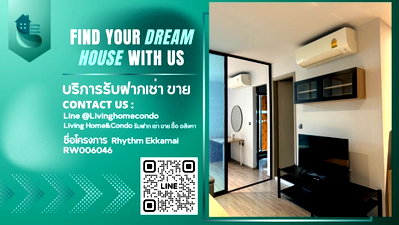 Condos for rent : For rent Rhythm Ekkamai, ready to move in, LH-RW006046