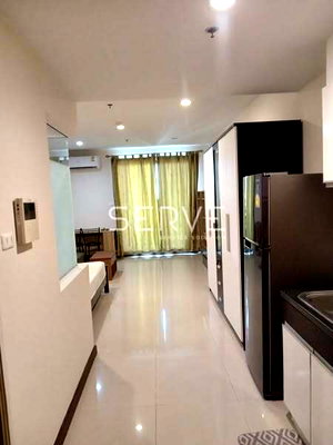 Condos for rent : Studio Large Room Fully furnished  Good Location Close to BTS Ratchathewi 650 m @ Supalai Premier Ratchathewi 