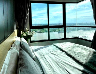 Condos for rent King's College International School Bangkok : 🔺Super special!🔺 For Rent Condo U DELIGHT RESIDENCE RIVERFRONT RAMA 3 Building 1, Floor 29,2 bed room, Room size 56.00 sqm