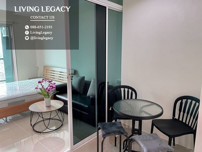 LULAHH46 ให้เช่าคอนโด Asakan Place Srinakarindra 28 ตร.ม. ชั้น 28 line id : @livinglegacy