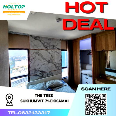 Condos for rent : #S3735 For Rent The Tree Sukhumvit 71-Ekkamai