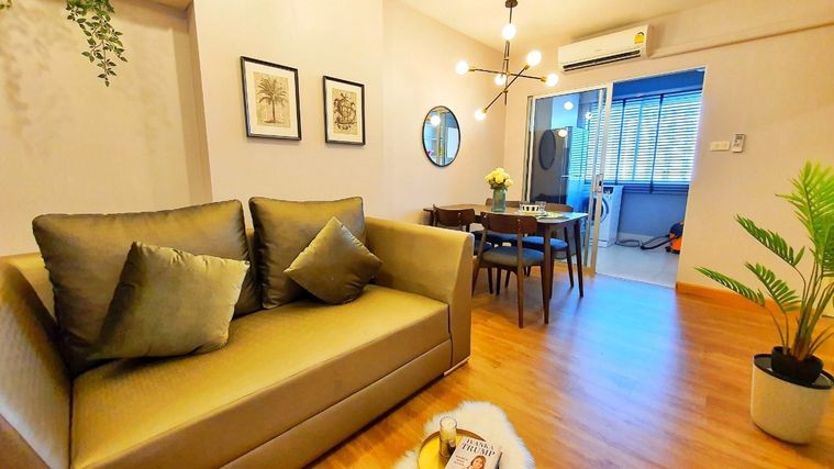 1-bed condo for rent, 48.5 sqm, City Home Tha Phra Intersection