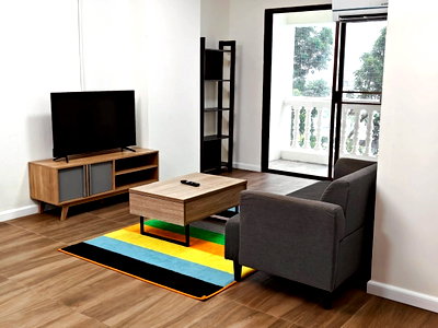 Condos for rent : Spacious Condo for Rent Near BTS Thong Lo (57 SQ.M.)