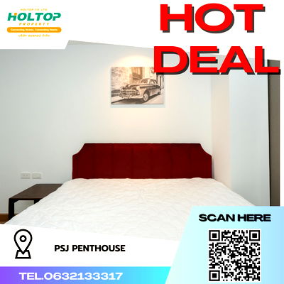 Condos for rent Sukumvit 6 : #R4195 Condo for rent PSJ Penthouse