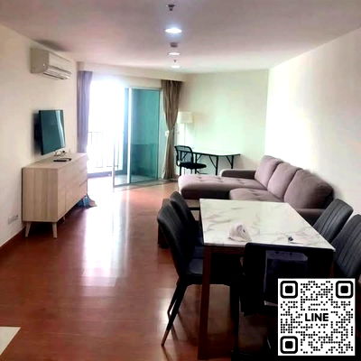 Condos for rent Bangkok : 📲Line ID @556ryccg 🏢3 Bedroom 98 sqm Floor 17 Tower C2 Belle Grand Rama9 Fully furnished near Subway MRT Rama 9