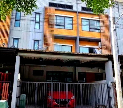 Townhouses for sale Ramkhamhaeng University 2 : 📌 For Sell Town house ECO SPACE BANGNA - WONGWAEN 3-story 3 bedroom 3 bathroom