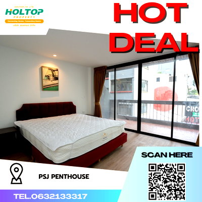 คอนโดให้เช่า : #R4196   ให้เช่าคอนโด PSJ Penthouse
