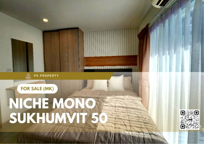 Condos for sale : Urgent sale ✨ Niche Mono Sukhumvit 50 ✨ Fully furnished and equipped, near BTS On Nut