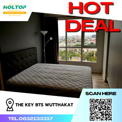 Condos for rent : #Z455 For rent The Key BTS Wutthakat