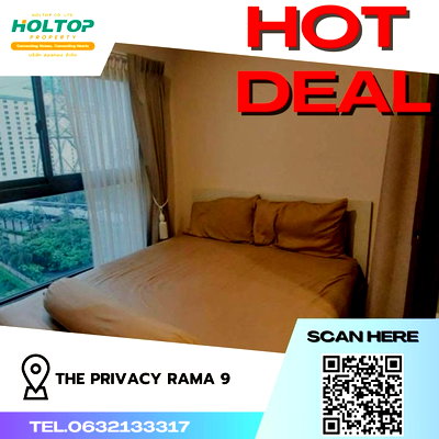 Condos for rent : #Z452 Condo for rent The Privacy Rama 9
