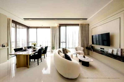 คอนโดให้เช่า : LTH12500- The Bangkok Thonglor Condo FOR RENT Size 92 sqm. 2 beds 2 baths Near BTS Thong Lor Station ONLY 120K/Month