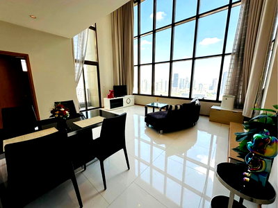 Condos for rent : LTH12483- The Emporio Place FOR RENT Size 126 sqm. 2 beds 2 baths Near BTS Phrom Phong Station ONLY 85K/Month