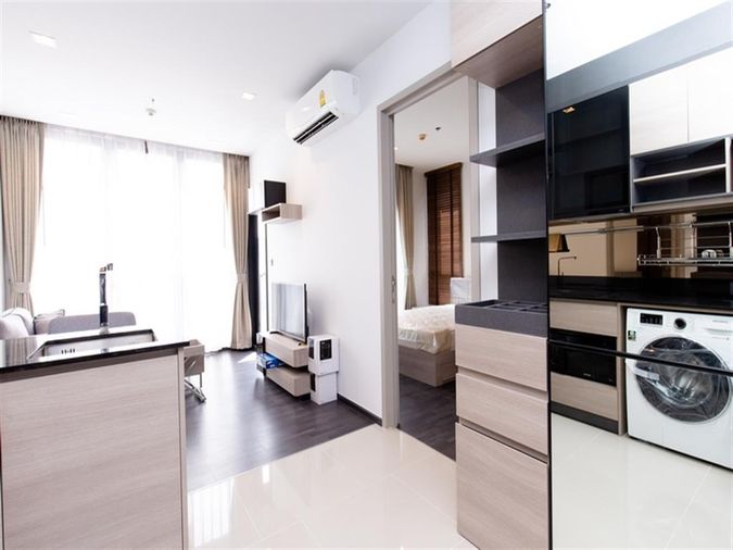 ให้เช่า คอนโด เดอะ ไลน์ อโศก - รัชดา ใกล้ MRT พระราม 9 *ห้องสวย 2 นอน* ที่ Line: @homefinder