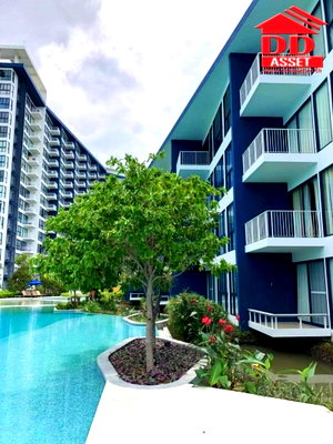 ขายคอนโด : ขายคอนโด บ้านทิวทะเล บลู แซฟไฟร์ ชะอำ-หัวหิน ติดชายหาดชะอำ วิวทะเล ราคาถูกกว่าโครงการ