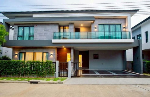 รูปภาพ LTH12535 – New House FOR RENT at The City Bangna Size 76 SQ.W 351 SQ.M 5 Beds 6 Baths Near Mega Bangna ONLY 189K/Month