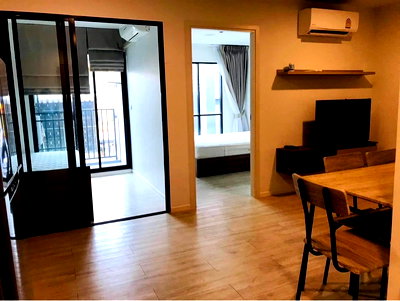 Condos for rent : For rent Kave condo Building AFloor 3size 35 sqm kitchen separated 2 bedrooms 