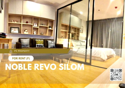 Condos for rent : For rent 💫Noble Revo Silom 💫 Fully furnished and equipped with electrical appliances, near BTS Surasak