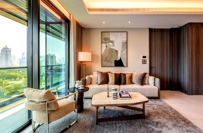 Condos for rent : LTH12507- Sindhorn Tonson Condo FOR RENT Size 87 sqm. 1 bed 1 bath Near BTS Ratchadamri Station ONLY 140K/Month