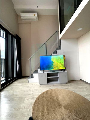 Condos for rent Singapore International School of Bangkok (SISB) : 📌 For rent condo SOHO BANGKOK RATCHADA Building 1, Floor 12,Duplex, Room size 38 sqm