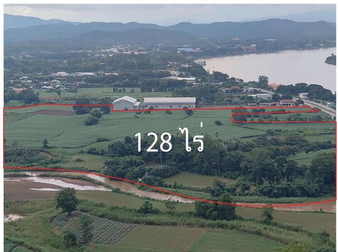 ขายที่ดินเปล่า ขนาด 128 ไร่ อ.เชียงแสน จ.เชียงราย