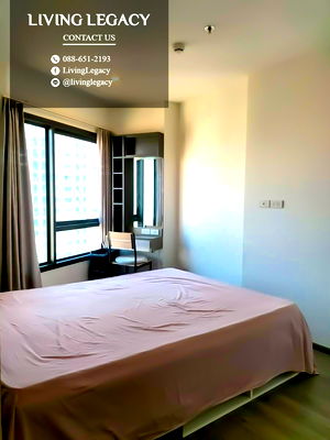 คอนโดให้เช่า : LWEKEUV0 ให้เช่าคอนโด Rich Park @ Triple Station 27 ตร.ม. ชั้น 18 line id : @livinglegacy
