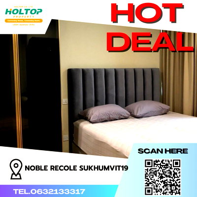 Condos for rent : #Z497 Condo for rent Noble Recole Sukhumvit19 
